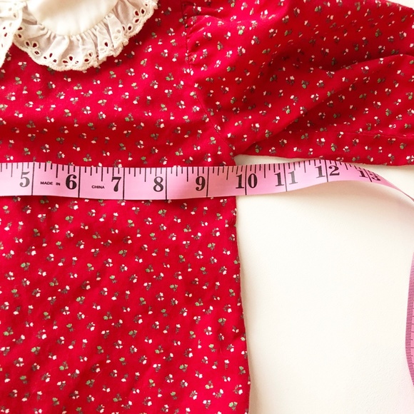 VTG Bryan & Co Corduroy Jumper Blouse Holiday Set - Picture 9 of 11